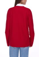 adidas Tiro21 Women's Sustainable Logo Pullover Everyday Sweater with AEROREADY Technology GM7317 Red