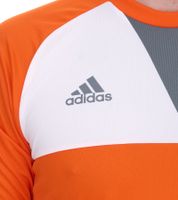 adidas Assita 17 Herren Langarm-Shirt Torwart-Trikot Fitness-Shirt mit Climalite-Technologie Langarm-Pullover AZ5398 Orange/Grau