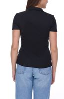 adidas Core 18 women's polo shirt short-sleeved shirt with AEROREADY technology everyday shirt CE9039 black/white