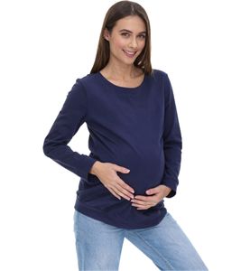 chemise de maternité simple pour femme de neuf 9 mois mode de maternité 58374154 bleu foncé