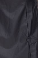 Aniston Casuals women's mini skirt faux leather skirt in bell shape 88871215 black