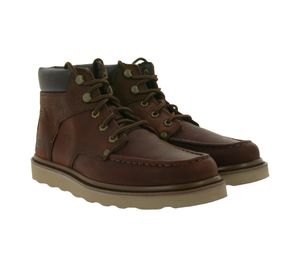 CATERPILLAR Byron men's boots made of full-grain leather winter boots with ankle padding P723602 brown