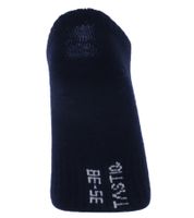 6 pairs of TASTIQ sneaker socks, plain cotton socks in a gift box, sports socks in grey, black, white, blue, green or pink