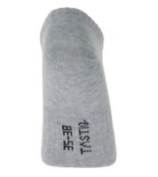 6 pairs of TASTIQ sneaker socks, plain cotton socks in a gift box, sports socks in grey, black, white, blue, green or pink