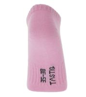 6 pairs of TASTIQ sneaker socks, plain cotton socks in a gift box, sports socks in grey, black, white, blue, green or pink