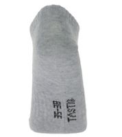 6 pairs of TASTIQ sneaker socks, plain cotton socks in a gift box, sports socks in grey, black, white, blue, green or pink