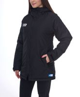 Outfitter OCEAN FABRICS TAHI Damen nachhaltige Winter-Jacke mit verstellbarer Kapuze Herbst-Jacke OUT-W-1035-OTW in Dunkelblau oder Schwarz