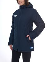 Outfitter OCEAN FABRICS TAHI Damen nachhaltige Winter-Jacke mit verstellbarer Kapuze Herbst-Jacke OUT-W-1035-OTW in Dunkelblau oder Schwarz