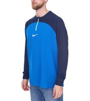 Chaqueta de entrenamiento NIKE Academy Pro Dry Drill manga larga Hombre con media cremallera Chaqueta deportiva con Dry Fit DH9230-463 azul