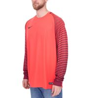 NIKE Gardien Longsleeve Herren Torwart-Trikot mit Dry-Fit Langarm-Shirt Fußball 725882-671 Rot/Schwarz
