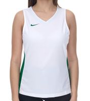 NIKE Team Basketball Women's Tank Top with DryFit Sports Shirt Training Shirt NT0211-104 White/Green