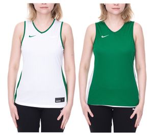 NIKE Team Basketball Reversible Women's Tank Top with Dri-FIT Technology Training Shirt Reversible Sports Shirt NT0213-302 Green/White