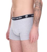 Pack of 2 Pierre Cardin men's cotton boxer shorts underwear R808 black or grey