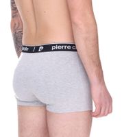 Pack of 2 Pierre Cardin men's cotton boxer shorts underwear R808 black or grey