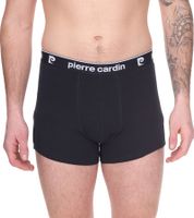 Pack of 2 Pierre Cardin men's cotton boxer shorts underwear R808 black or grey