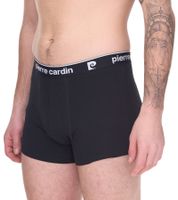 Pack of 2 Pierre Cardin men's cotton boxer shorts underwear R808 black or grey