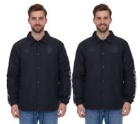 Chaqueta umbro Bundesliga chaqueta de entretiempo para hombre chaqueta de uso diario con cuello Kent SV Werder Bremen o FC Schalke 04 negro