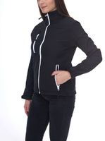 Chaqueta softshell SANTINO, chaqueta outdoor repelente al agua para mujer o hombre, chaqueta de uso diario en azul o negro
