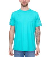 Mercedes-Benz AMG Petronas F1 Herren T-Shirt Kurzarm-Shirt Sommer-Shirt 701225460 003 Türkis
