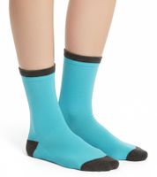 3 pairs of TASTIQ cotton socks with print, long socks in a stylish gift box Tas/1/CSX3 with pizza or donut print