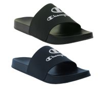 Chaussures de bain, tongs, chaussures d'été, mocassins Champion Kos pour femmes et hommes S22175 Noir ou bleu
