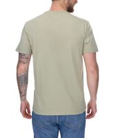 STAPLE T-shirt da uomo Sage camicia alla moda in cotone con grande stampa serpente e aquila 2209C6995 verde oliva