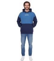 PUMA OLYMPIQUE DE MARSEILLE men's hoodie sustainable cotton hoodie with logo lettering 771970 15 blue
