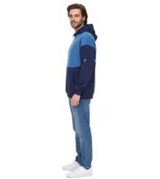 PUMA OLYMPIQUE DE MARSEILLE men's hoodie sustainable cotton hoodie with logo lettering 771970 15 blue