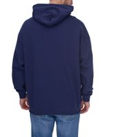 PUMA OLYMPIQUE DE MARSEILLE men's hoodie sustainable cotton hoodie with logo lettering 771970 15 blue