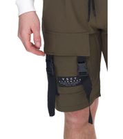 vsct Bermudas de hombre Spencer bolsillos en las piernas con hebillas decorativas pantalones cargo cortos 5643273 Caqui