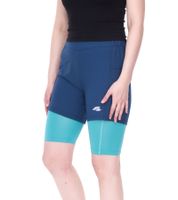 Pantalon de cyclisme F2 pantalon de VTT durable pour femme avec coussin de siège short de vélo 2 en 1 89267667 turquoise/bleu