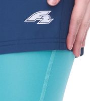 Pantalon de cyclisme F2 pantalon de VTT durable pour femme avec coussin de siège short de vélo 2 en 1 89267667 turquoise/bleu