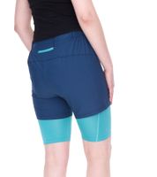 Pantalon de cyclisme F2 pantalon de VTT durable pour femme avec coussin de siège short de vélo 2 en 1 89267667 turquoise/bleu