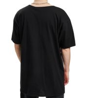 vsct Ibiza Love T-shirt en coton pour homme avec grand imprimé plage, col rond, 5643296 noir