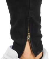 vsct Keanu Mega Stripe men's cargo pants with side stripes jeans with leg pockets denim D5642800 black