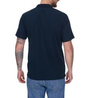 SANTINO Cws Herren schlichtes Polo-Shirt mit Baumwollanteil Kurzarm-Shirt Dunkelblau
