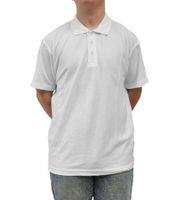 SANTINO Cws Herren schlichtes Polo-Shirt mit Baumwollanteil Kurzarm-Shirt Blau, Grün, Weiß, Rot oder Schwarz