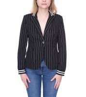 AjC Blazer women's business jacket with one-button closure blazer suit jacket 36873246 black