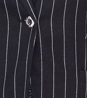 AjC Blazer women's business jacket with one-button closure blazer suit jacket 36873246 black