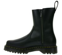 Dr. Martens Amaayah Lo women's genuine leather shoes platform boots with zip 31950001 black