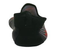 airjoy Neopren-Bade-Schuhe mit herausnehmbarer Innensohle Wasser-Schuhe mit farblichen Highlights 7654618 Schwarz/Rot
