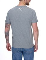 Pack of 2 PUMA men's T-shirts, cotton shirt, round neck, basic shirt 683509 01 gray