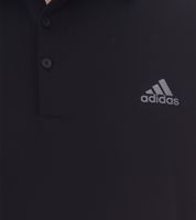 adidas Ultimate365 men's polo shirt with Kent collar, short-sleeved shirt, golf shirt GM4014 black