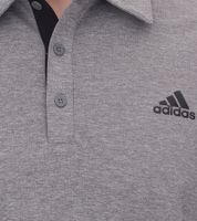 adidas Drive Polo or Drive Polo Heather men's polo shirt with AeroReady sustainable sports golf shirt in gray, blue, black