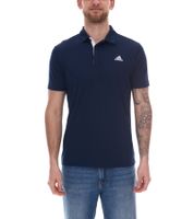 adidas Drive Polo or Drive Polo Heather men's polo shirt with AeroReady sustainable sports golf shirt in gray, blue, black
