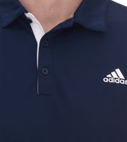 adidas Drive Polo or Drive Polo Heather men's polo shirt with AeroReady sustainable sports golf shirt in gray, blue, black