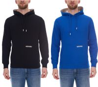 JACK & JONES Elegacy pull à capuche pour hommes pull en coton 12256534 en noir ou bleu