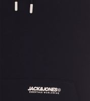 JACK & JONES Elegacy pull à capuche pour hommes pull en coton 12256534 en noir ou bleu