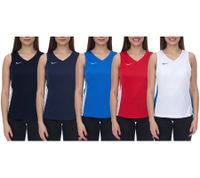 NIKE Team Basketball women's tank top with DryFit sports shirt training shirt NT0211 red, blue, white, black, green