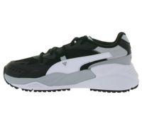 PUMA X Mercedes MAPF1TRC Mira F1 Petronas AMG Women's Casual Sneakers Everyday Sneakers Lace-up Shoes 307839 02 Black/White/Grey